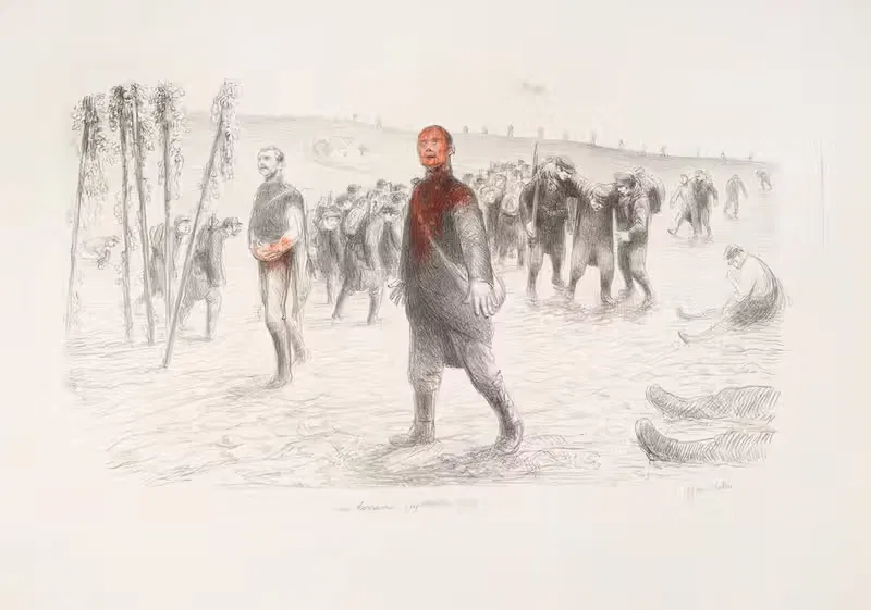 En Lorraine (septembre 1914) – Mamey — Jean Veber