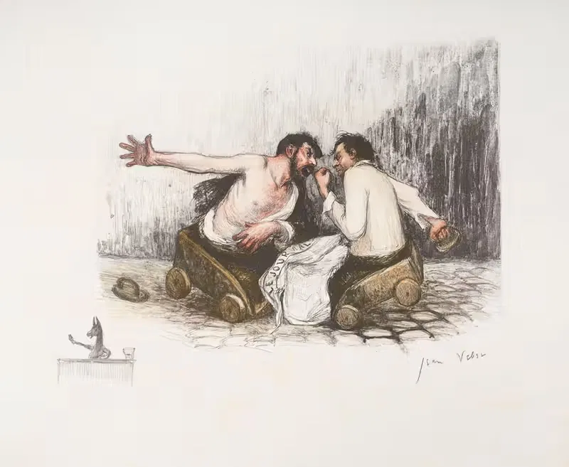 Политическая дискуссия by Жан Вебер, 1904 — digital art print download