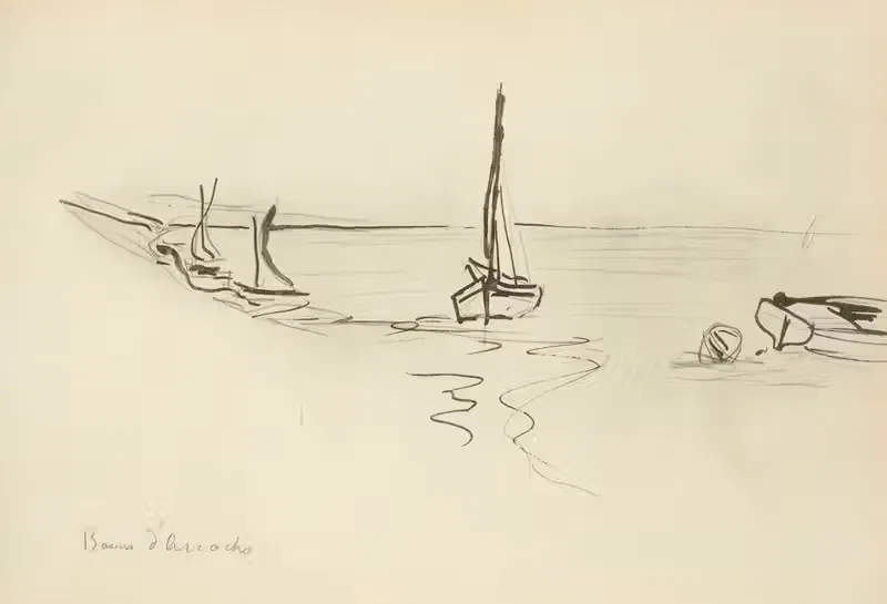 Бассейн д'Аркашон by Поль Гуте, 1921 — digital art print download