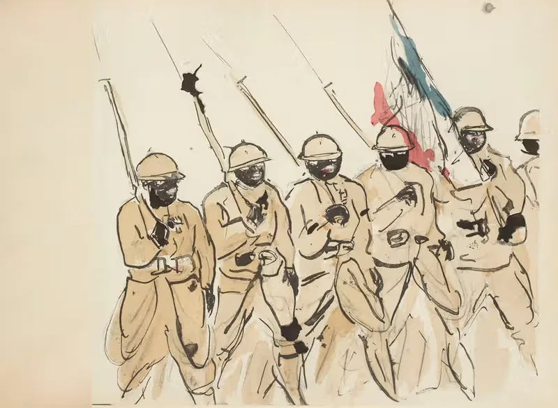 Défilé du 14 juillet 1919 — Paul Goute