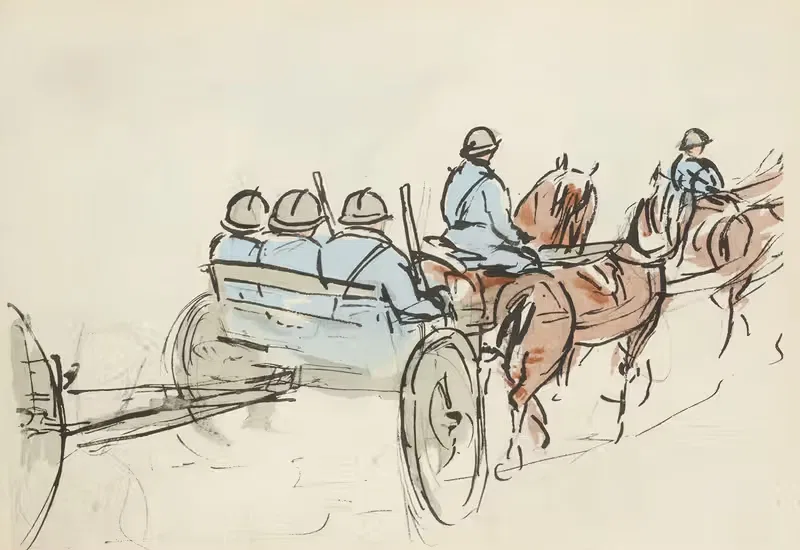 Défilé du 14 juillet 1919 — Paul Goute