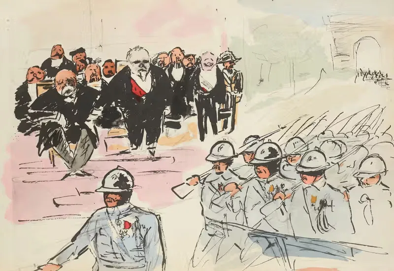 Défilé du 14 juillet 1919 — Paul Goute