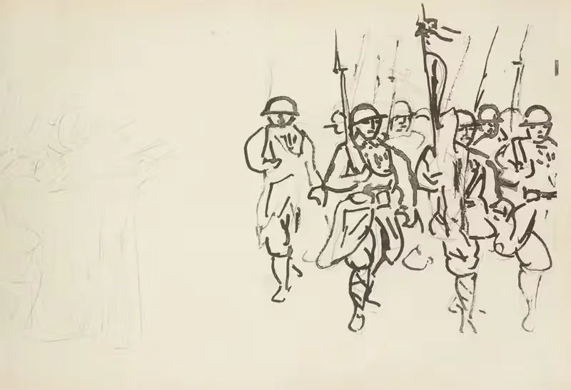 Défilé du 14 juillet 1919 — Paul Goute