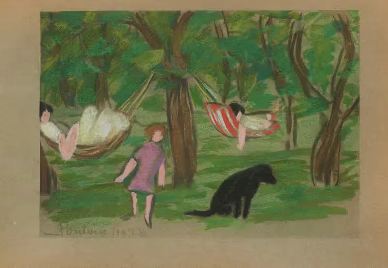 Сад Понтуаза (1923) — Поль Гуте