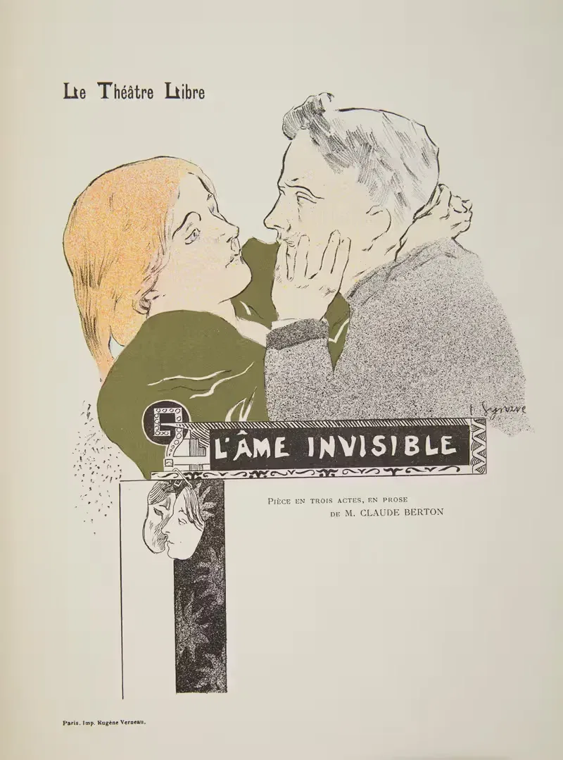L'Ame Invisible by Tancrede Synave, 1897 — digital art print download