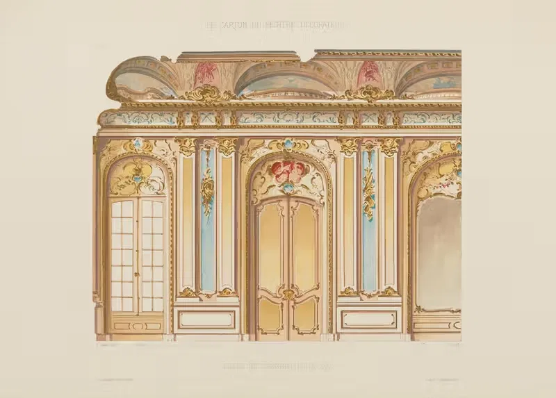 Salle de concert Louis XV — A. Desaint