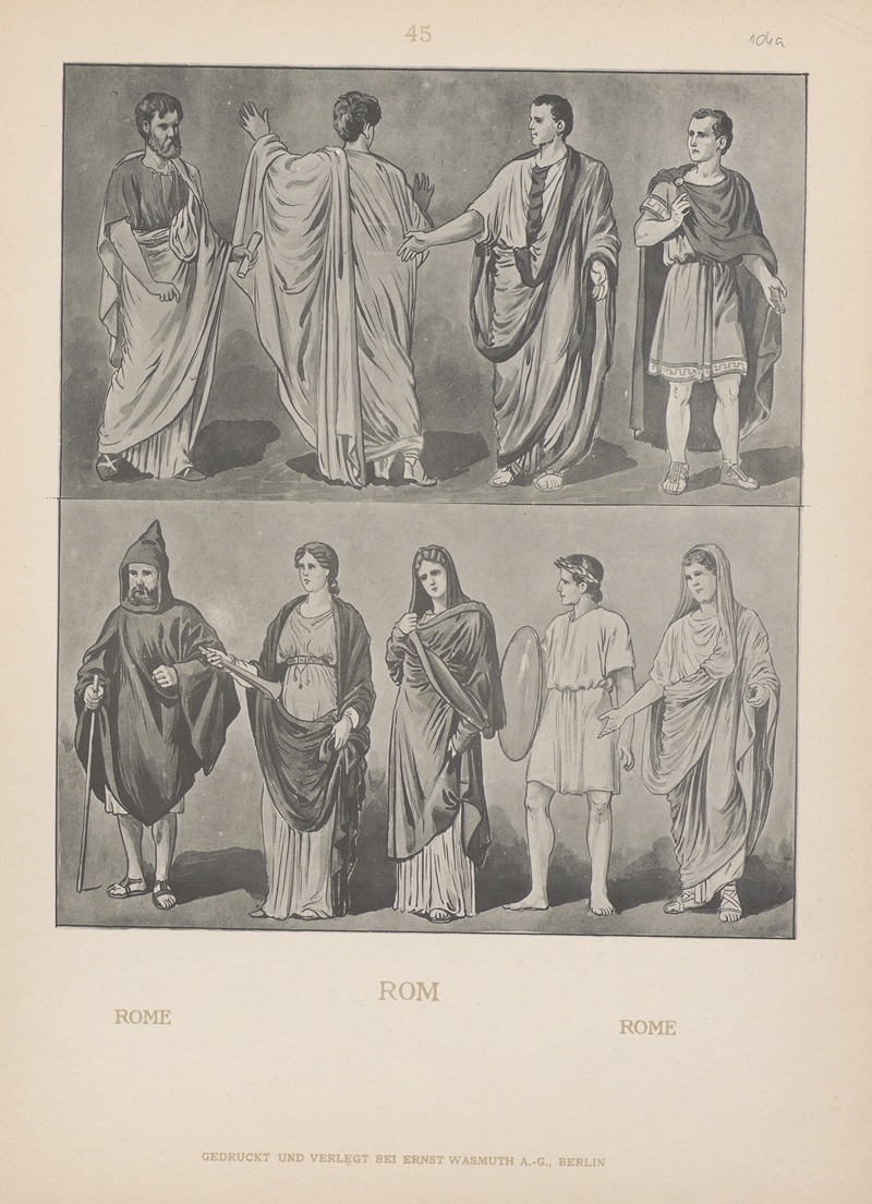 Рим by Адольф Розенберг, 1905 — digital art print download