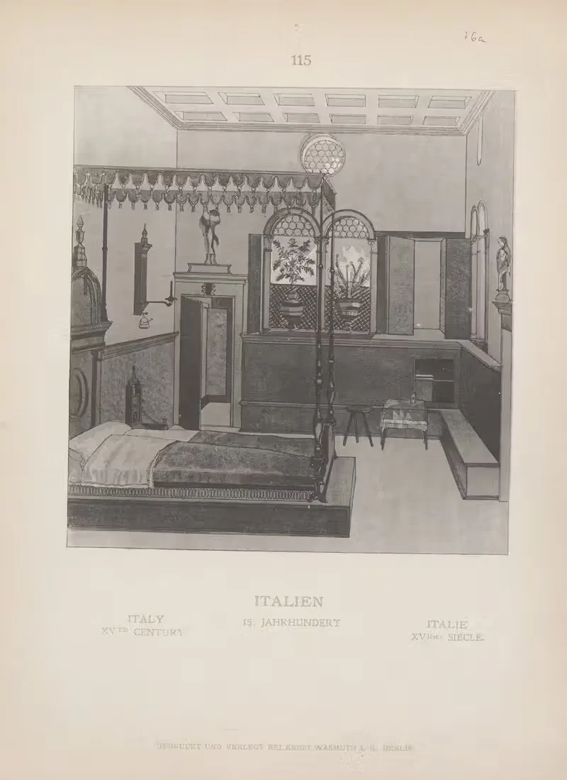 Италия; XV век by Адольф Розенберг, 1905 — digital art print download