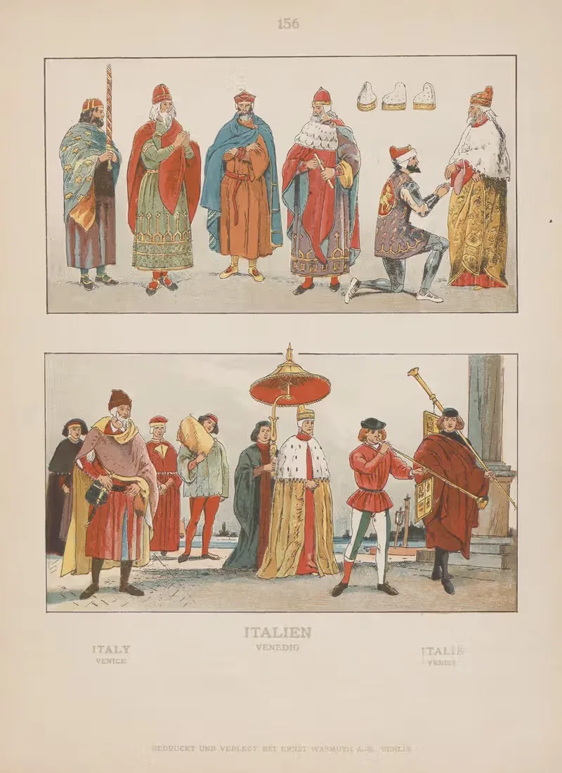 Италия; Венеция by Адольф Розенберг, 1905 — digital art print download