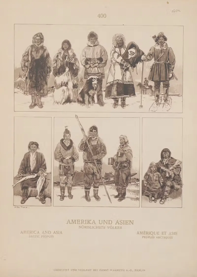 America and Asia; Arctic Peoples — Adolf Rosenberg