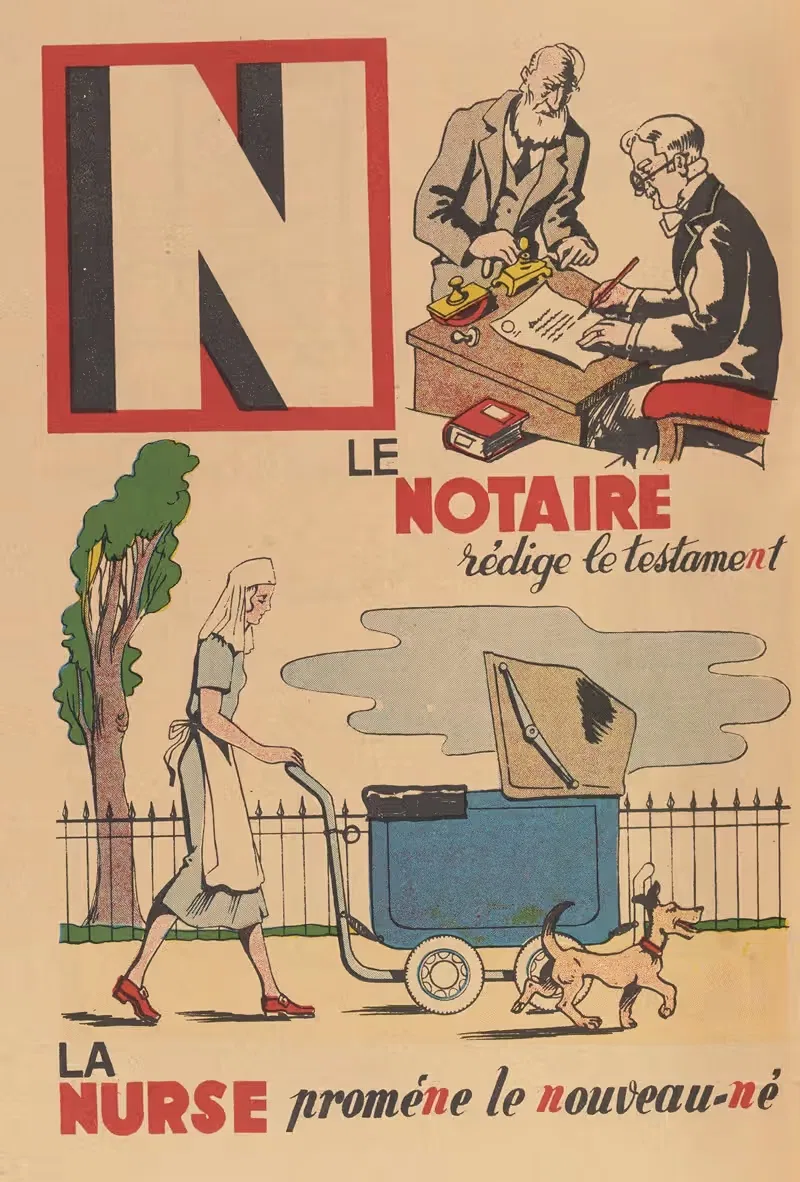 А. Б. В. профессий, пл. 15 by Агентство Гутенберг, 1945 — digital art print download