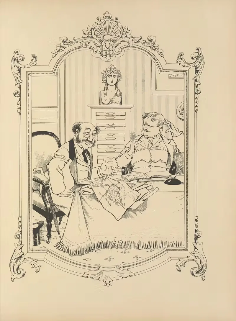 Мемуары одной льдинки Pl.23 by Альбер Гийом, 1894 — digital art print download