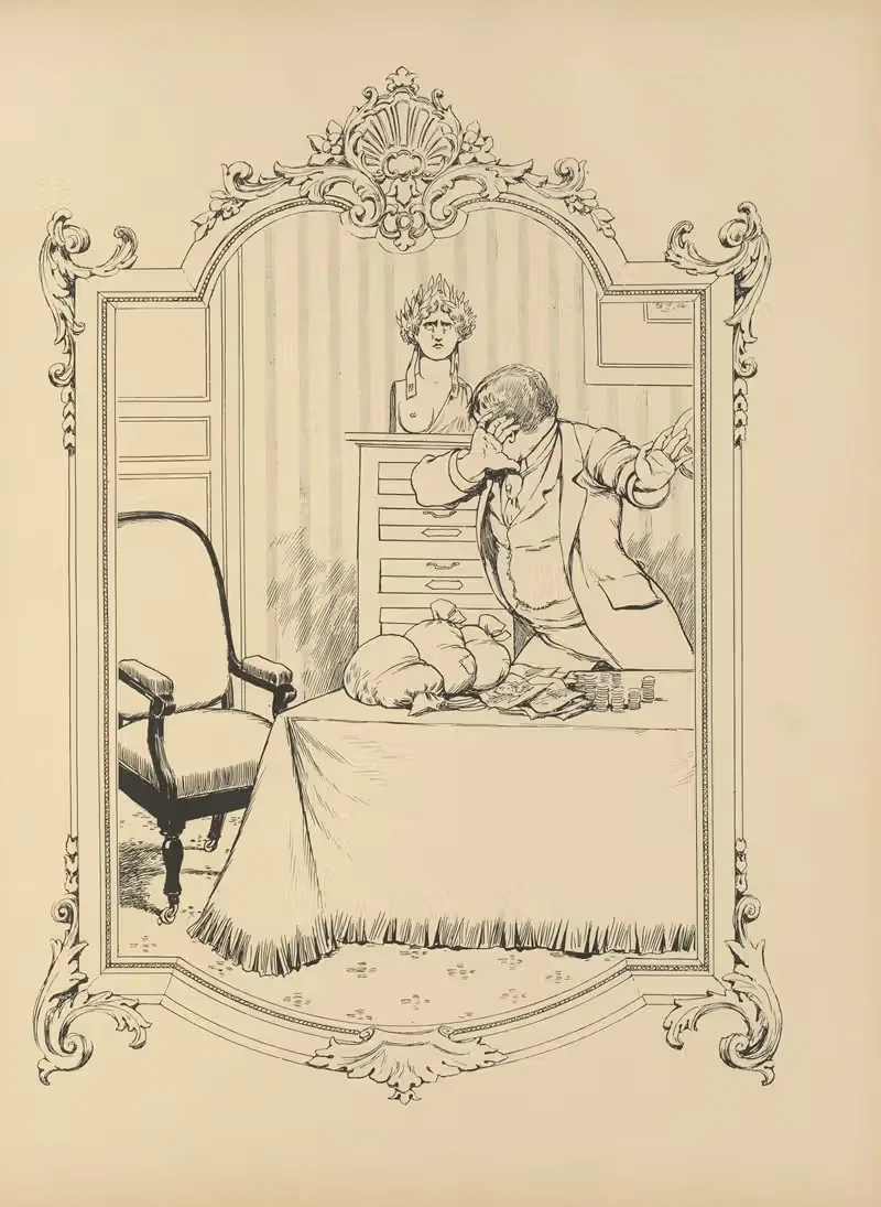 Мемуары одного зеркала, Пл.24 by Альбер Гийом, 1894 — digital art print download