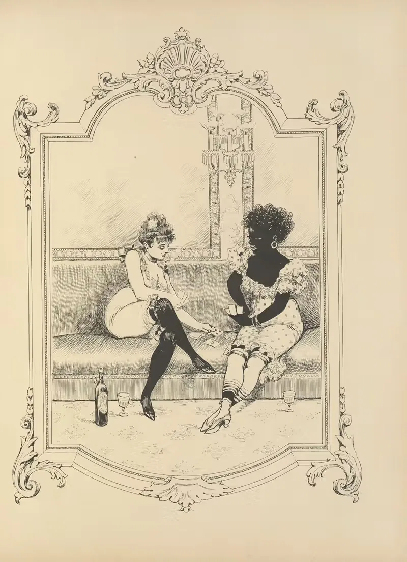 Воспоминания одной стеклянной витрины, пл. 26 by Альбер Гийом, 1894 — digital art print download