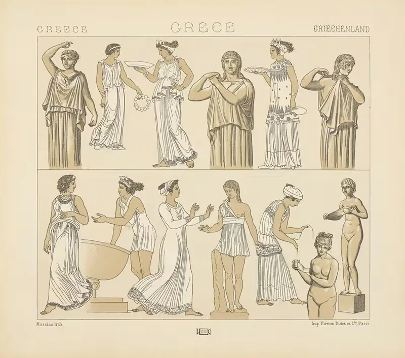 Costumes des femmes — Auguste Racinet