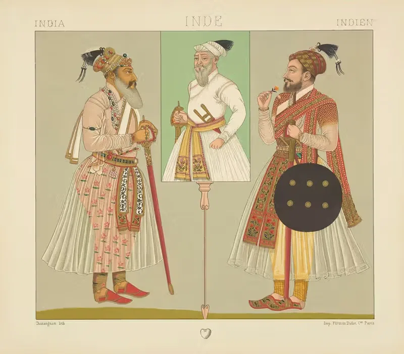 Раджепуты by Огюст Расине, 1876-1888 — digital art print download