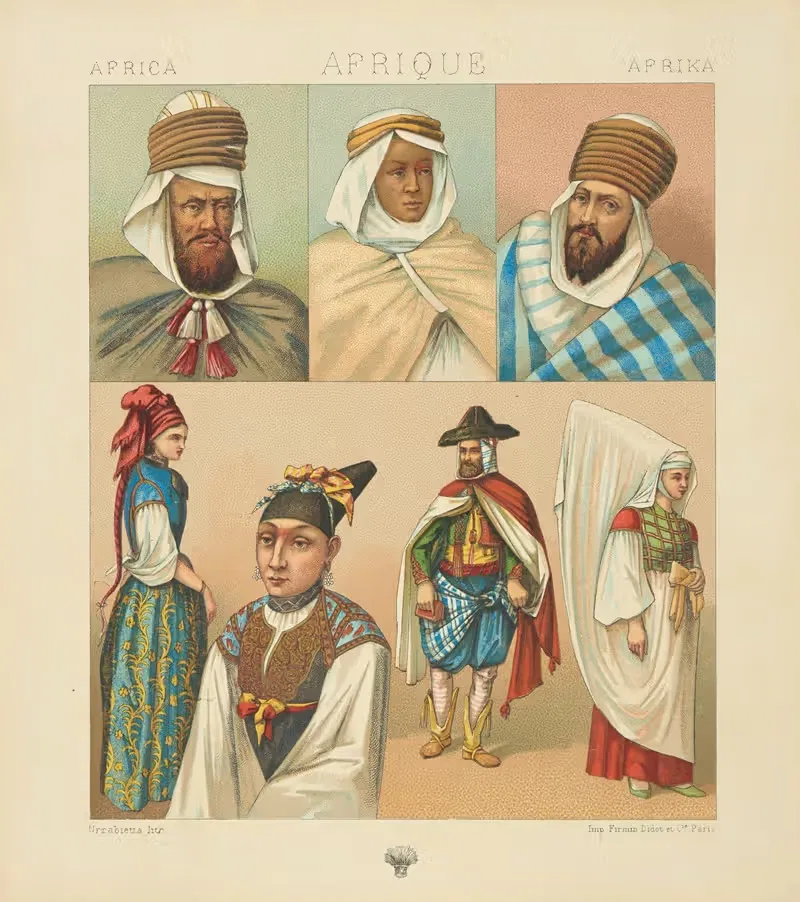 Partie septentrionale; L'Algérie — Auguste Racinet