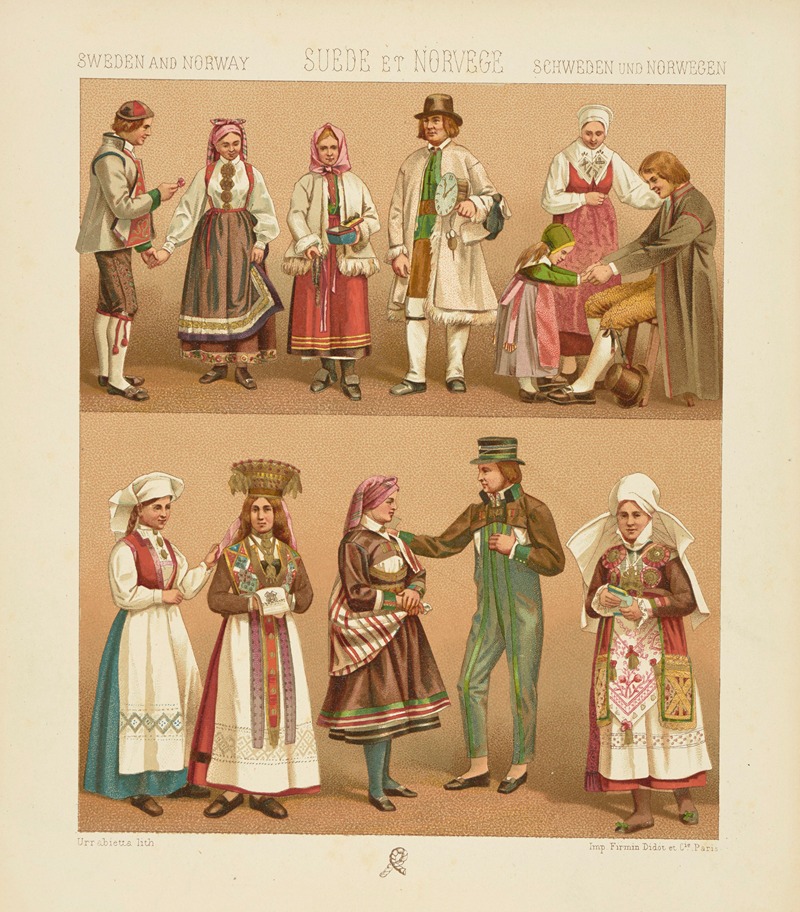 Крестьяне by Огюст Расине, 1876-1888 — digital art print download