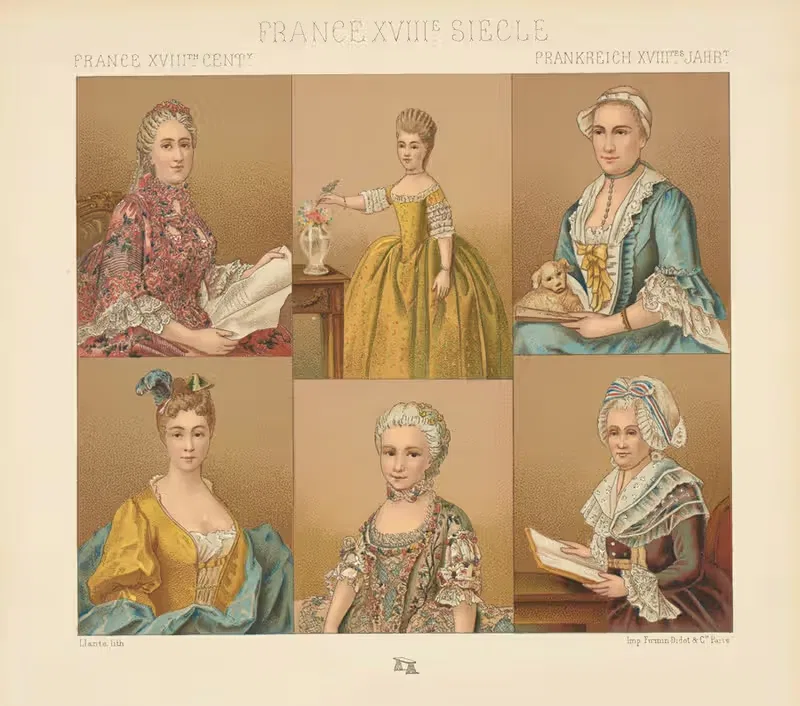 Портреты женщин by Огюст Расине, 1876-1888 — digital art print download
