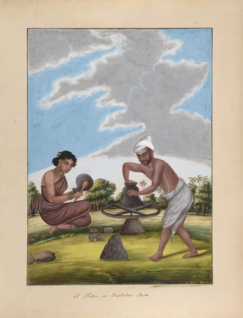 Гончар в Балабар Каст by Аноним, 1840 — digital art print download