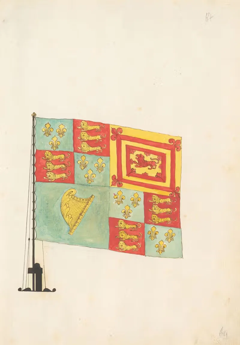Флаг Великобритании by Аноним, 1667-1670 — digital art print download