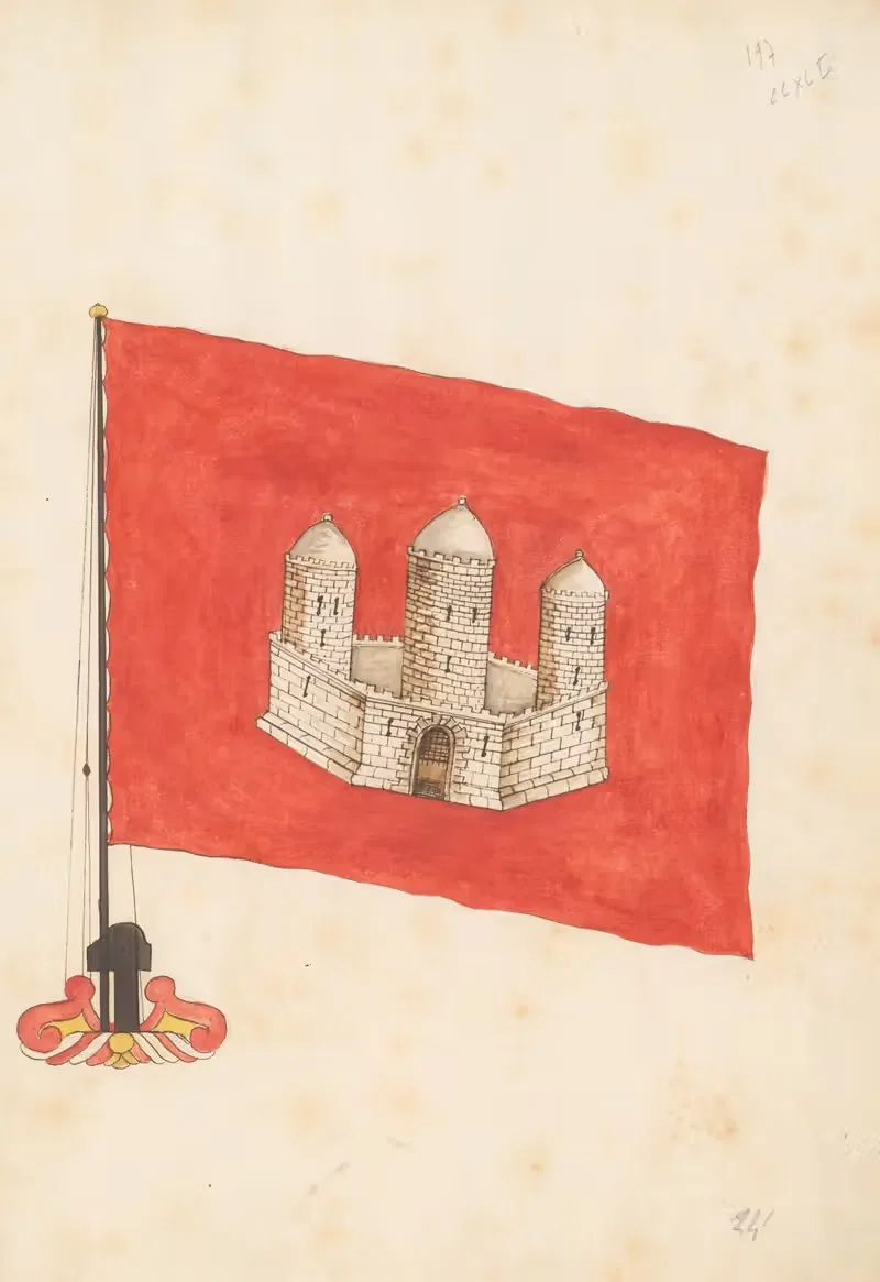 Flag of Hamburg — Anonymous