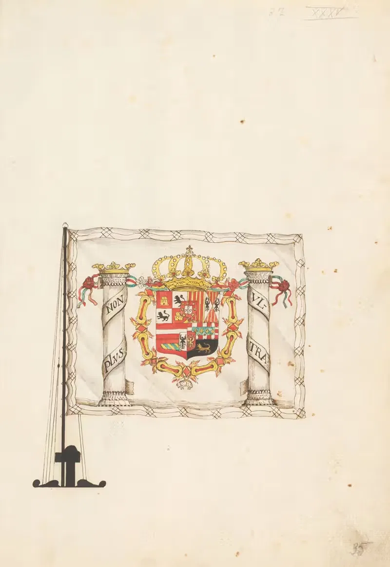 Флаг Испании by Аноним, 1667-1670 — digital art print download