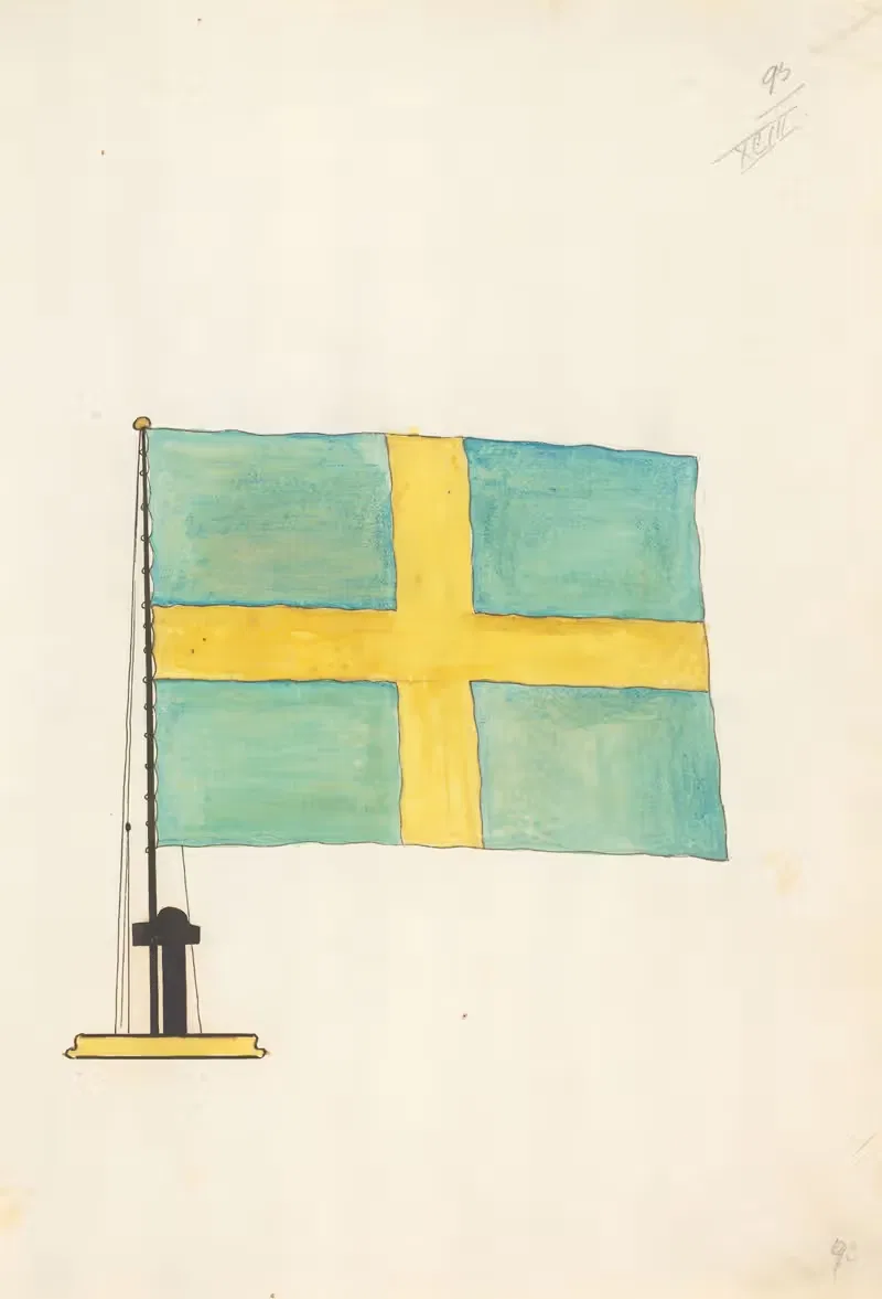 Flag of Sweden — Anonymous