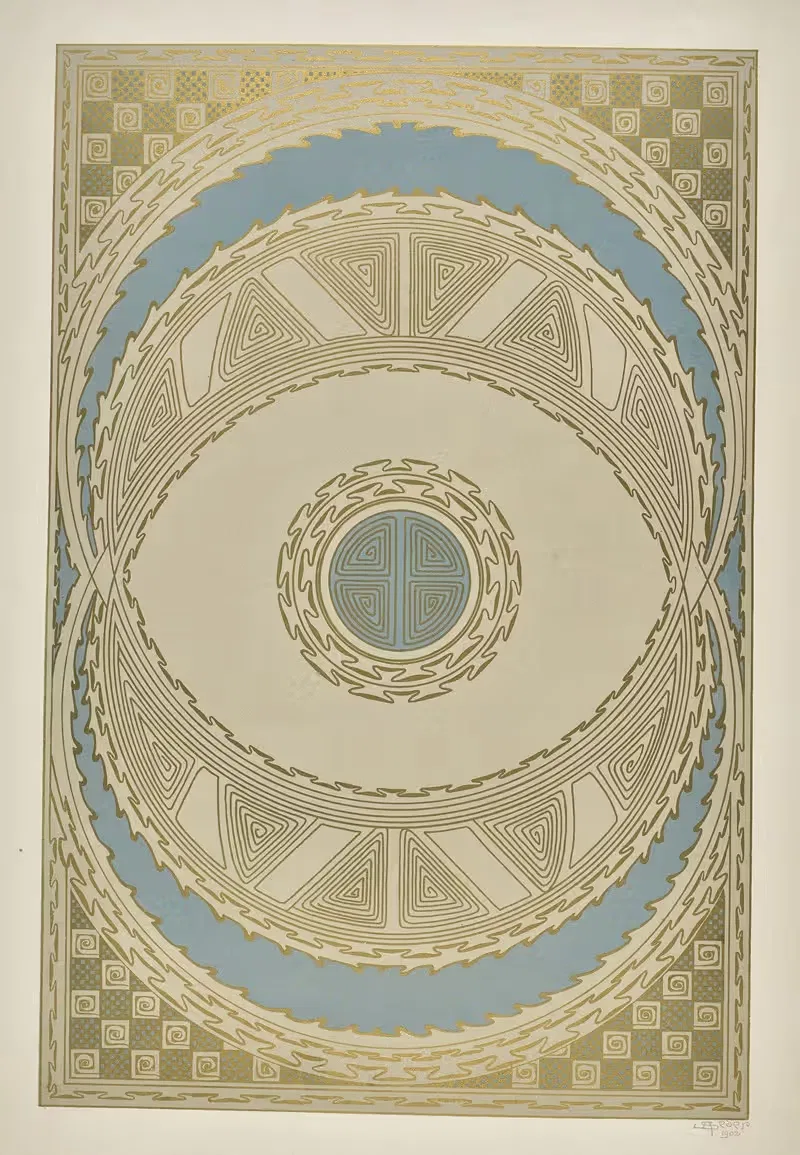 Современные картины Пл.13 by Антон Седер, 1903 — digital art print download