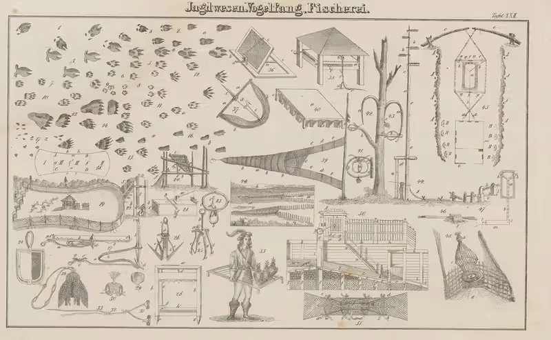 Atlas der Abbildungen Pierer's Universal Lexikon Pl.32 — Heinrich August Pierer