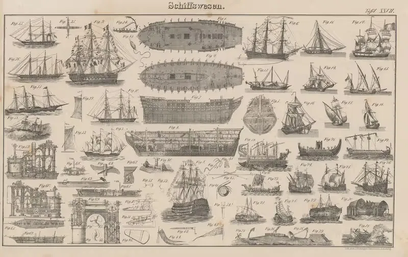 Atlas der Abbildungen Pierer's Universal Lexikon Pl.37 — Heinrich August Pierer