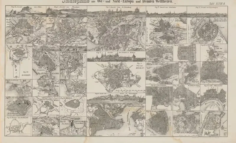 Atlas der Abbildungen Pierer's Universal Lexikon Pl.65 — Heinrich August Pierer