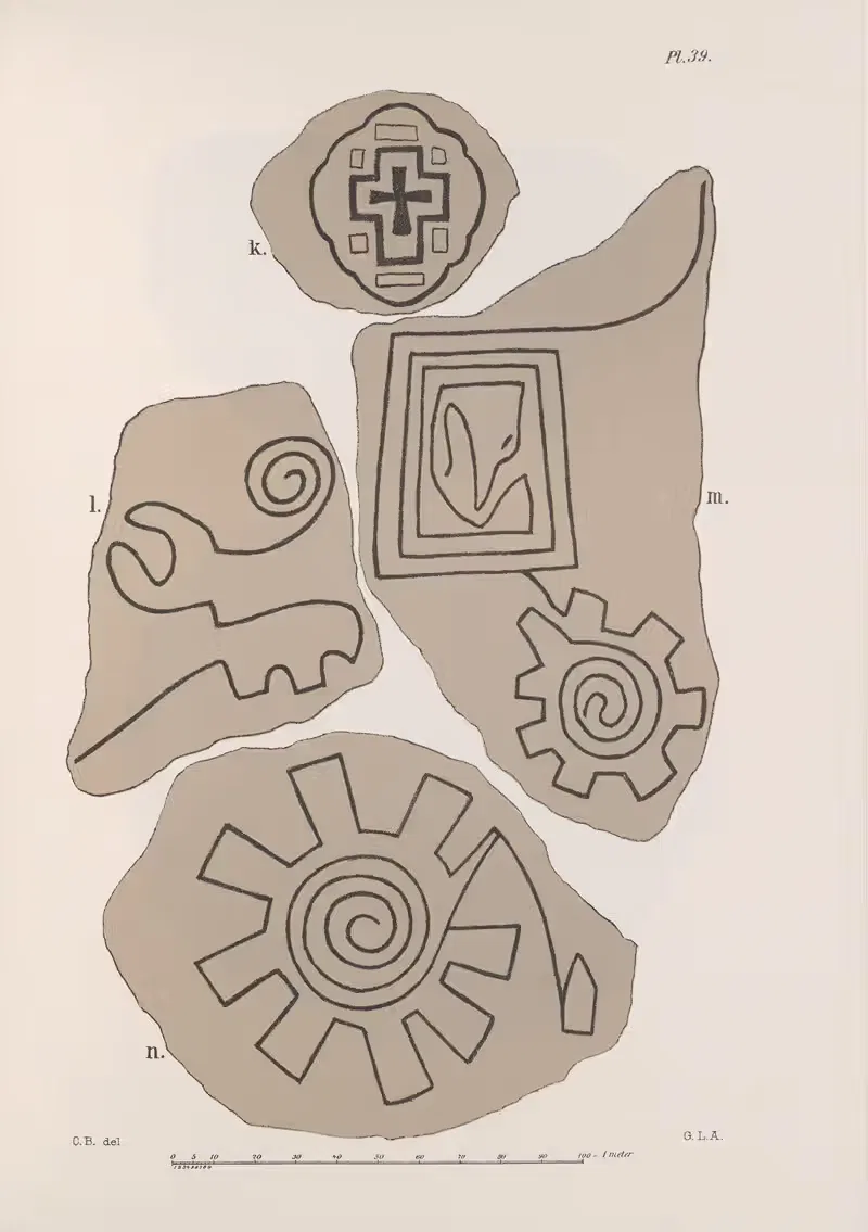 Nicaraguan antiquities Pl.40 — Carl Bovallius