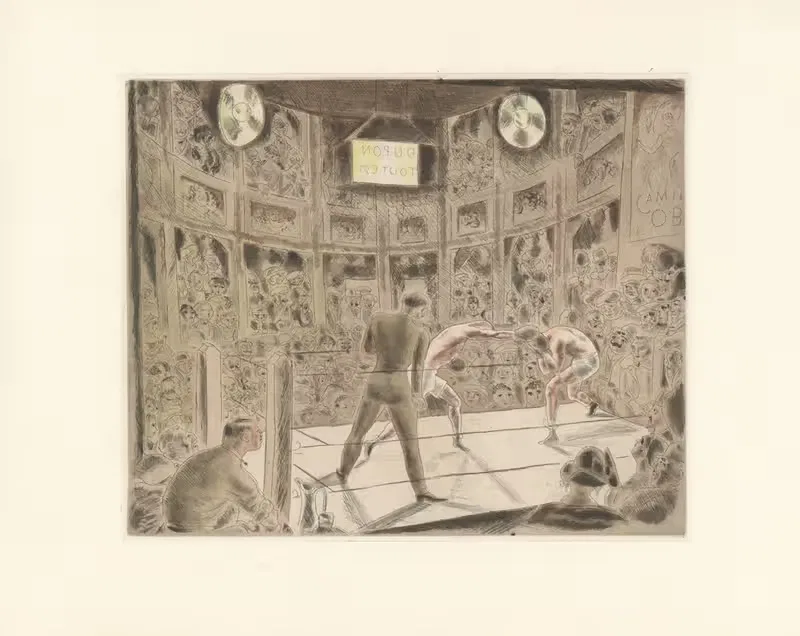 Бокс у муравья by Шаз Лаборд, 1926 — digital art print download