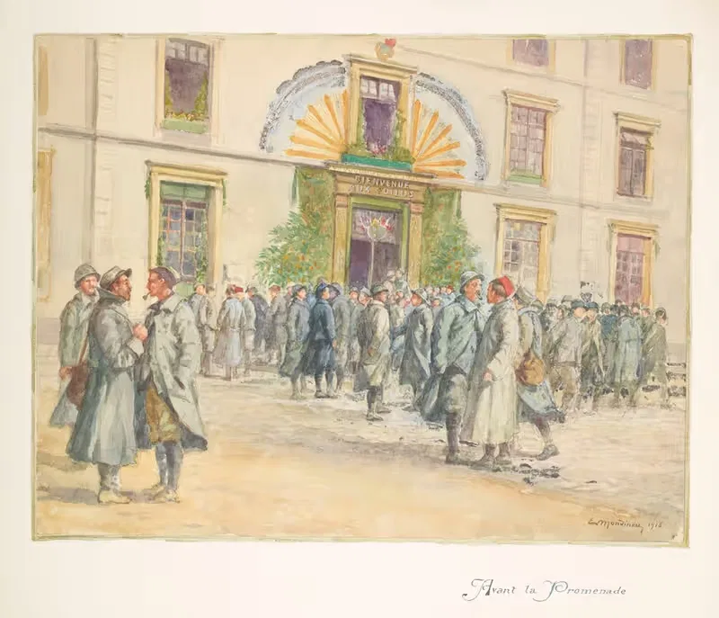 Перед прогулкой by Этьен Мондине, 1916 — digital art print download