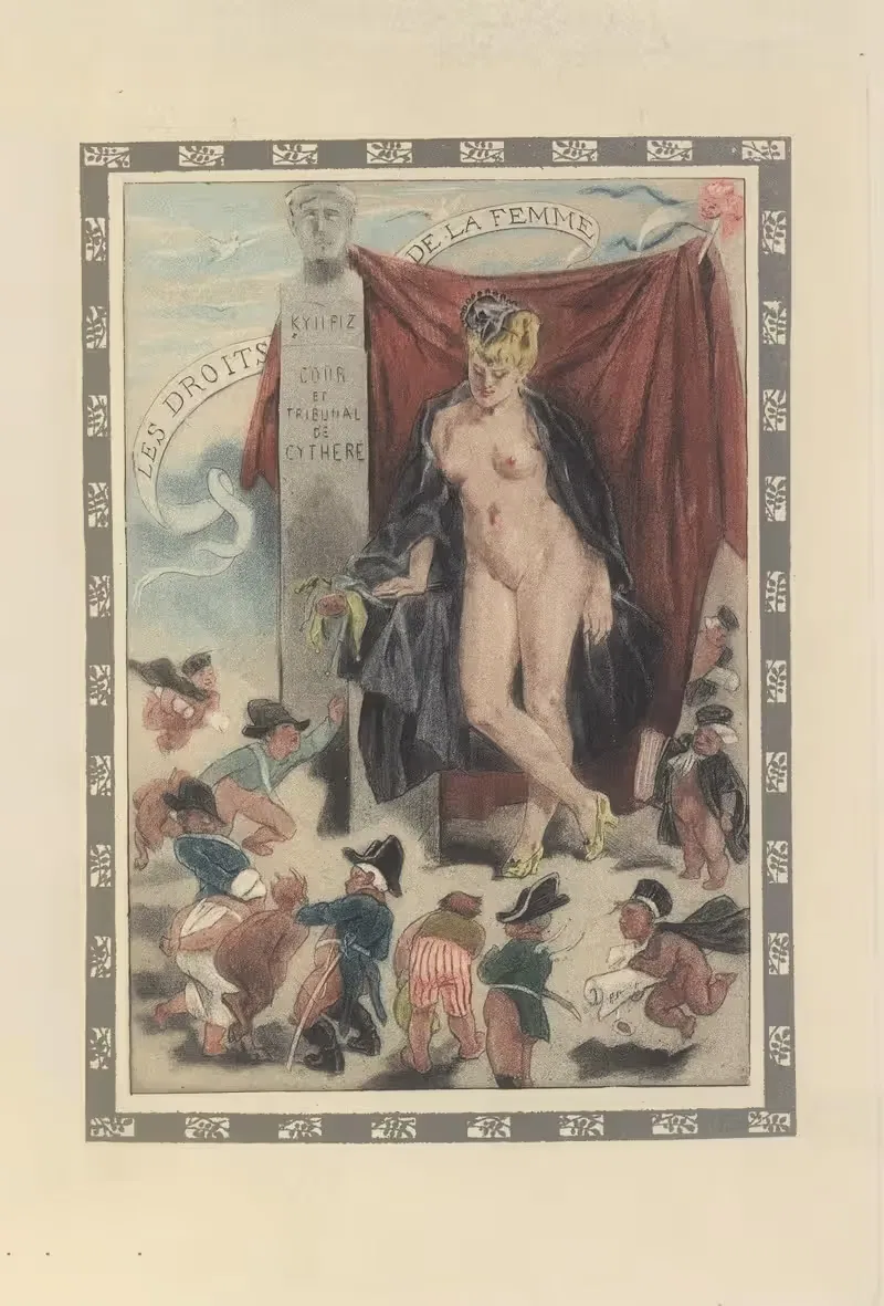 Les droits de la femme — Félicien Rops