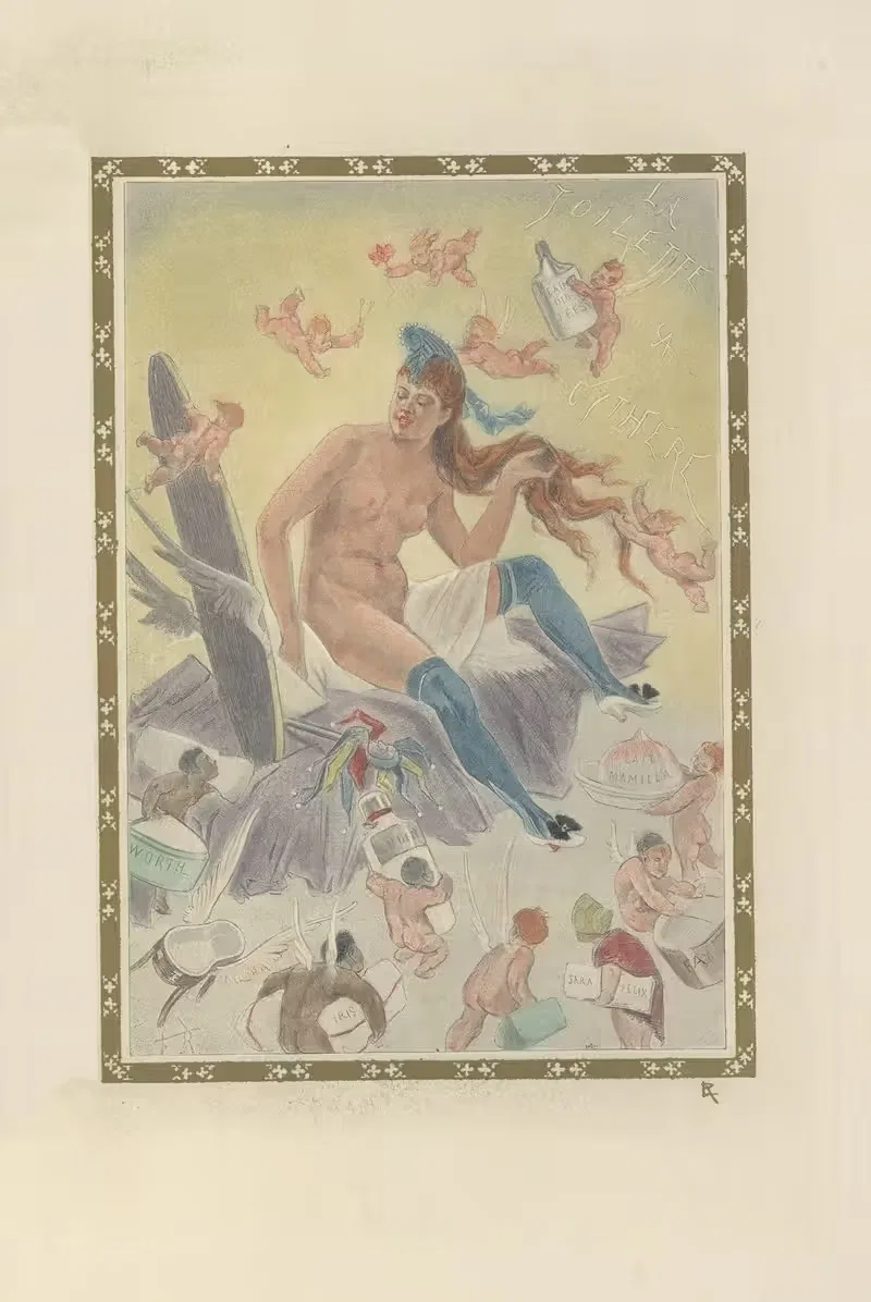 Искусства красоты by Феликс Ропс, 1896 — digital art print download