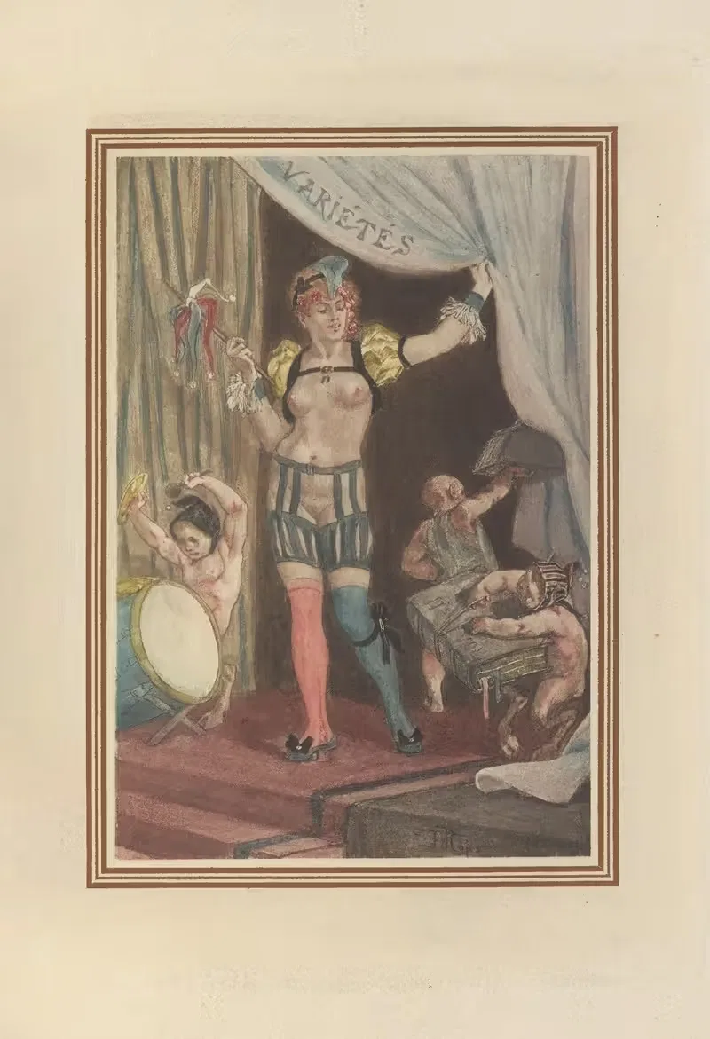 В стране Феминий by Феликс Ропс, 1896 — digital art print download