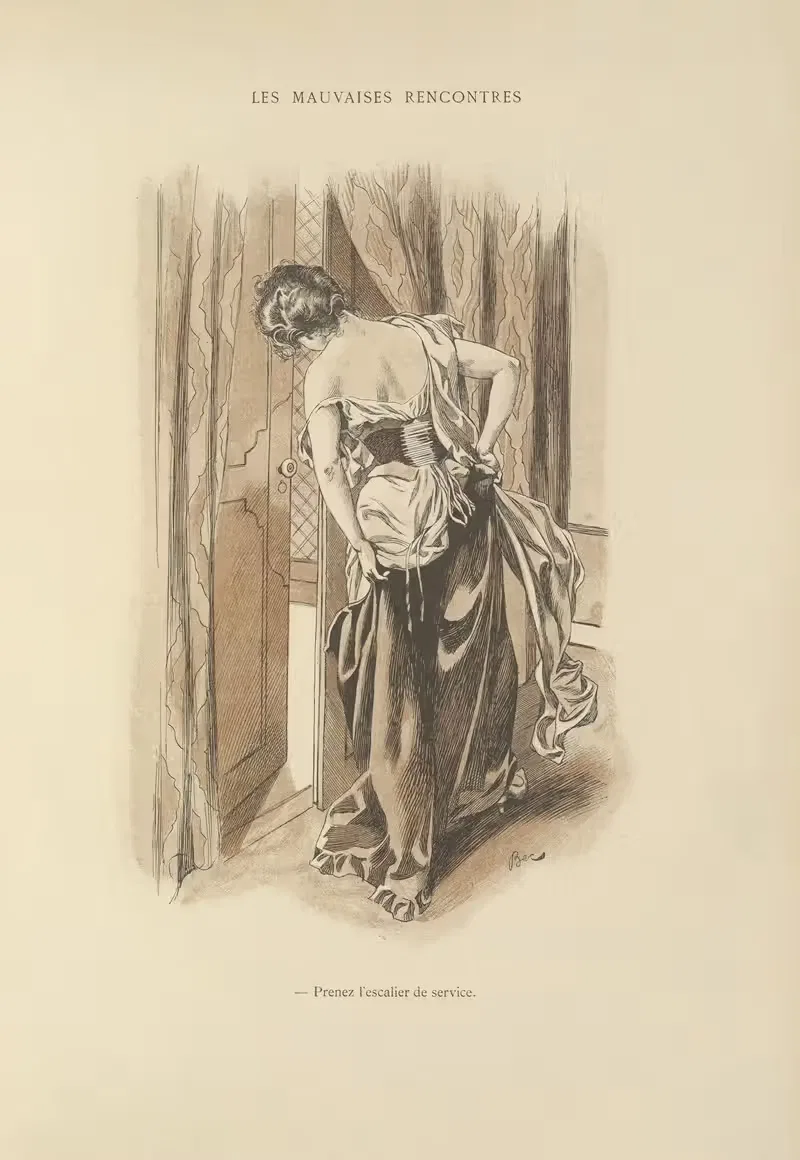 Плохие встречи by Фердинанд Бак, 1894 — digital art print download