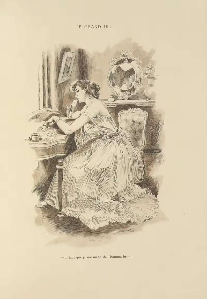 Великая игра by Фердинанд Бак, 1894 — digital art print download