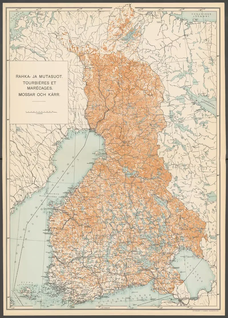 Atlas ofver Finland Pl.16 — Ferdinand Tilgmann