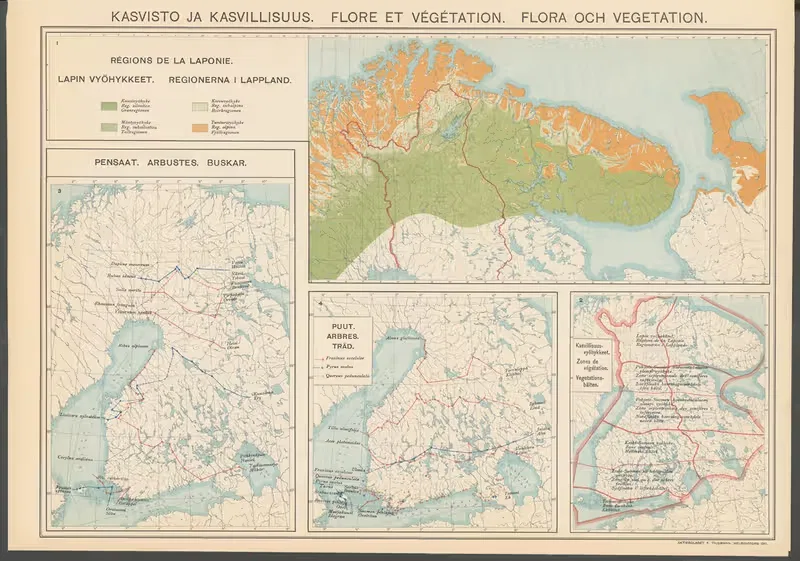 Atlas ofver Finland Pl.22 — Ferdinand Tilgmann