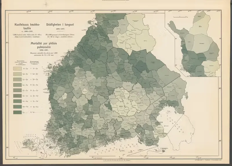 Atlas ofver Finland Pl.36 — Ferdinand Tilgmann