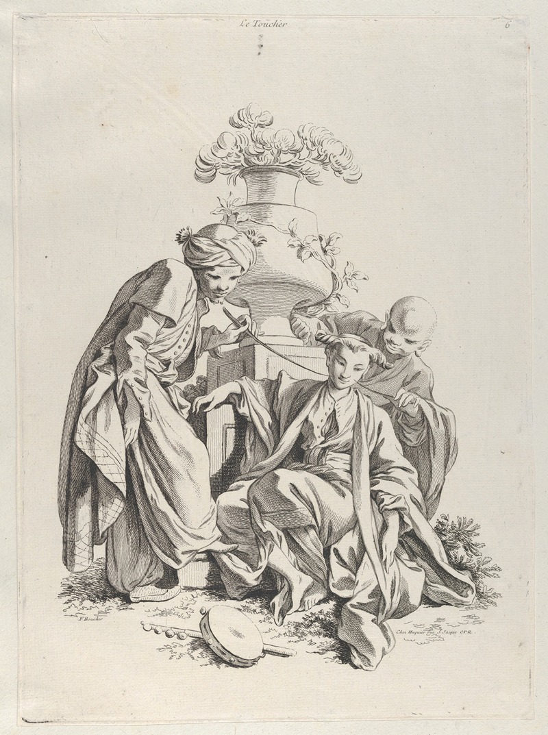 Touch by François Boucher, 1720–1770 — digital art print download