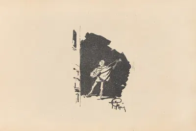 Трубадур by Фридерик Паутш, 1896 — digital art print download