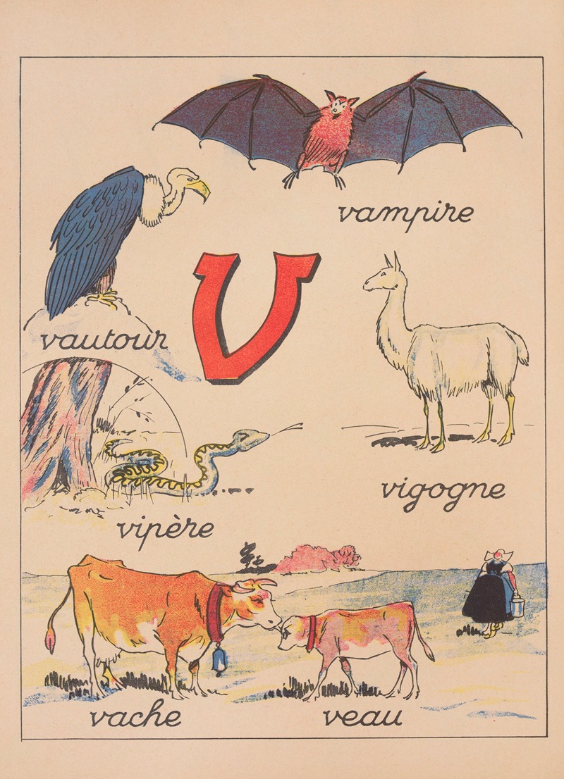 ABC Пл.23 by Гастон Марошо, 1935-1936 — digital art print download