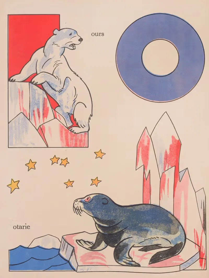 Apprenons à lire Pl.17 by Gaston Marechaux, 1935 — digital art print download