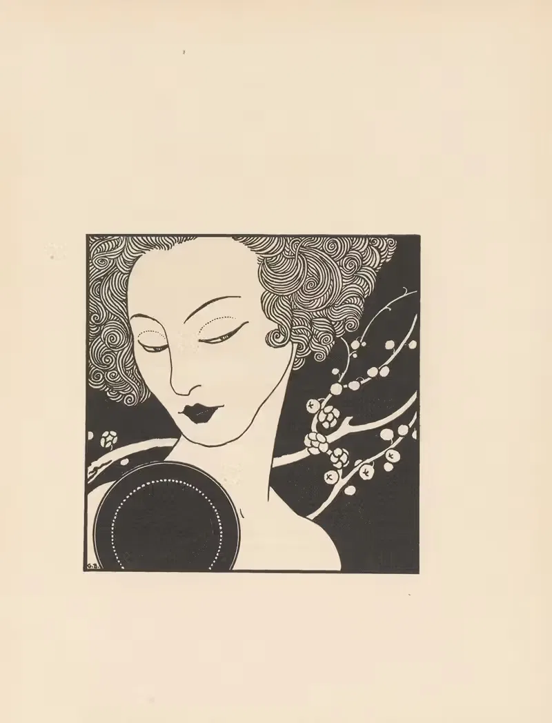 Песнь песней by Жорж Барбье, 1913 — digital art print download