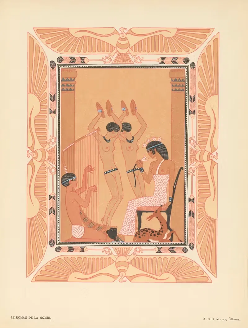 Роман мумии by Жорж Барбье, 1929 — digital art print download