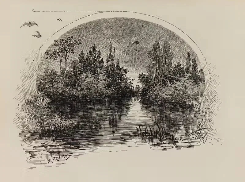Созерцания (Сумерки) by Гюстав Фрепон, 1882-1883 — digital art print download